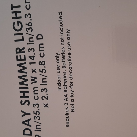 Holiday Shimmer Light Tree.  Batteries Included. - Picture 5 of 10